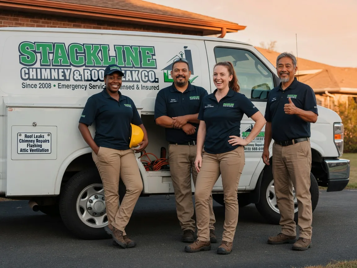 Chimney flashing repair company in Southport, ME